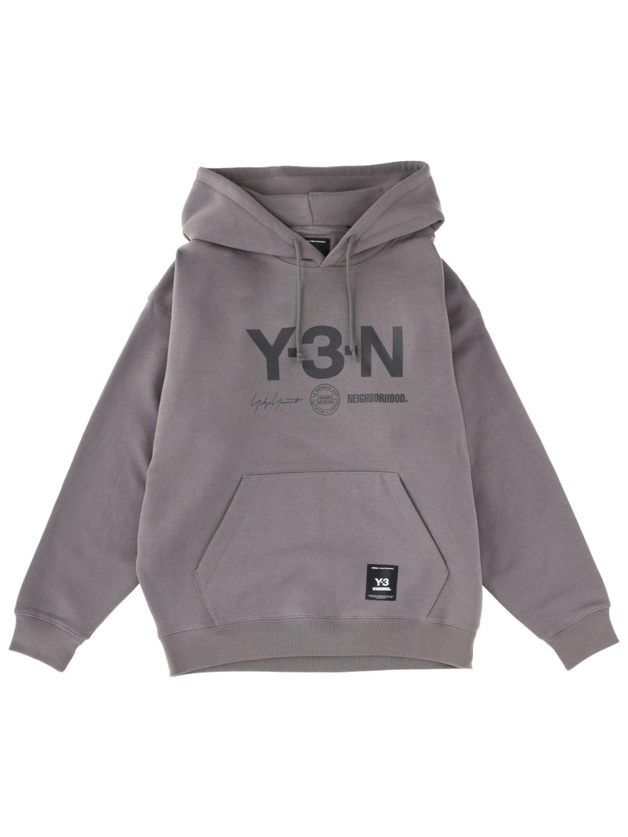 Y - 3 NEIGHBORHOOD Sweatshirts - Grey | Wanan Luxury