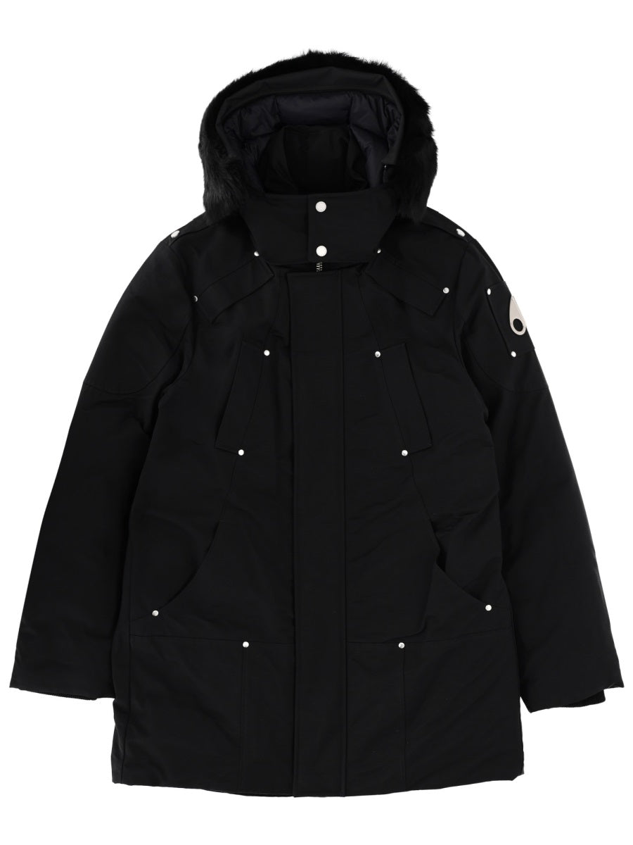 Moose Knuckles Trenches - Black | Wanan Luxury