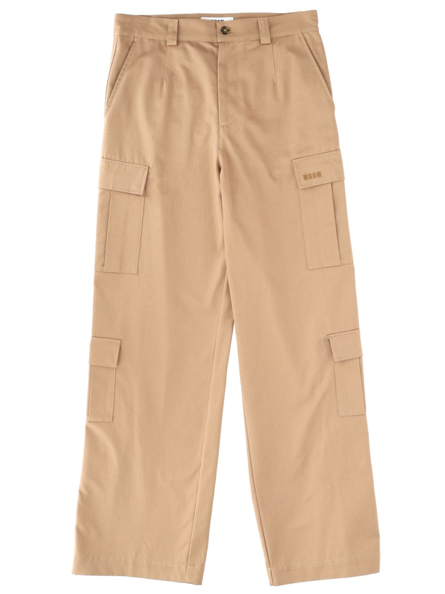 MSGM Pants - Beige | Wanan Luxury