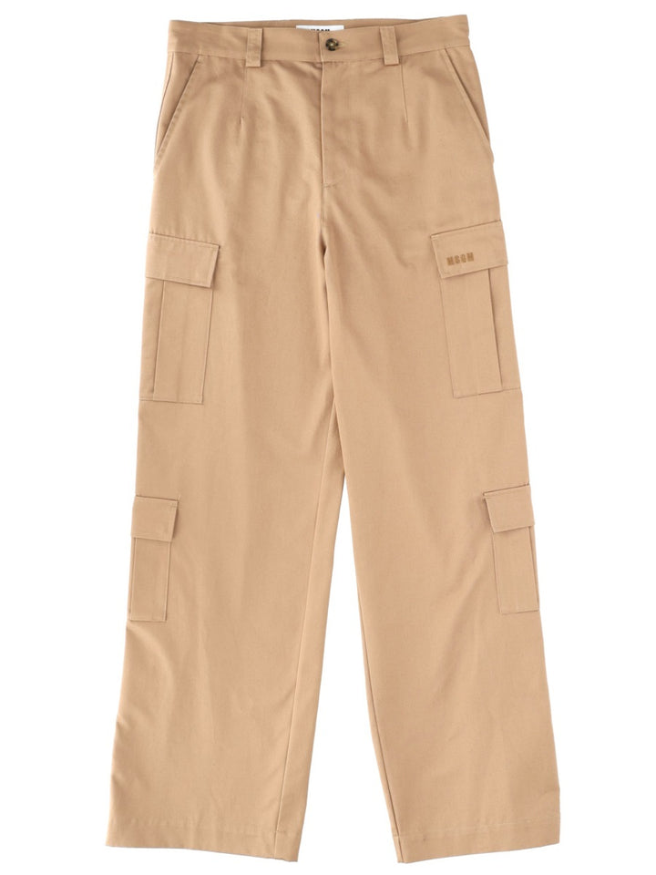 MSGM Pants - Beige | Wanan Luxury