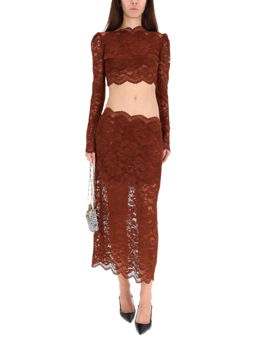 Rabanne Skirts - Brown | Wanan Luxury