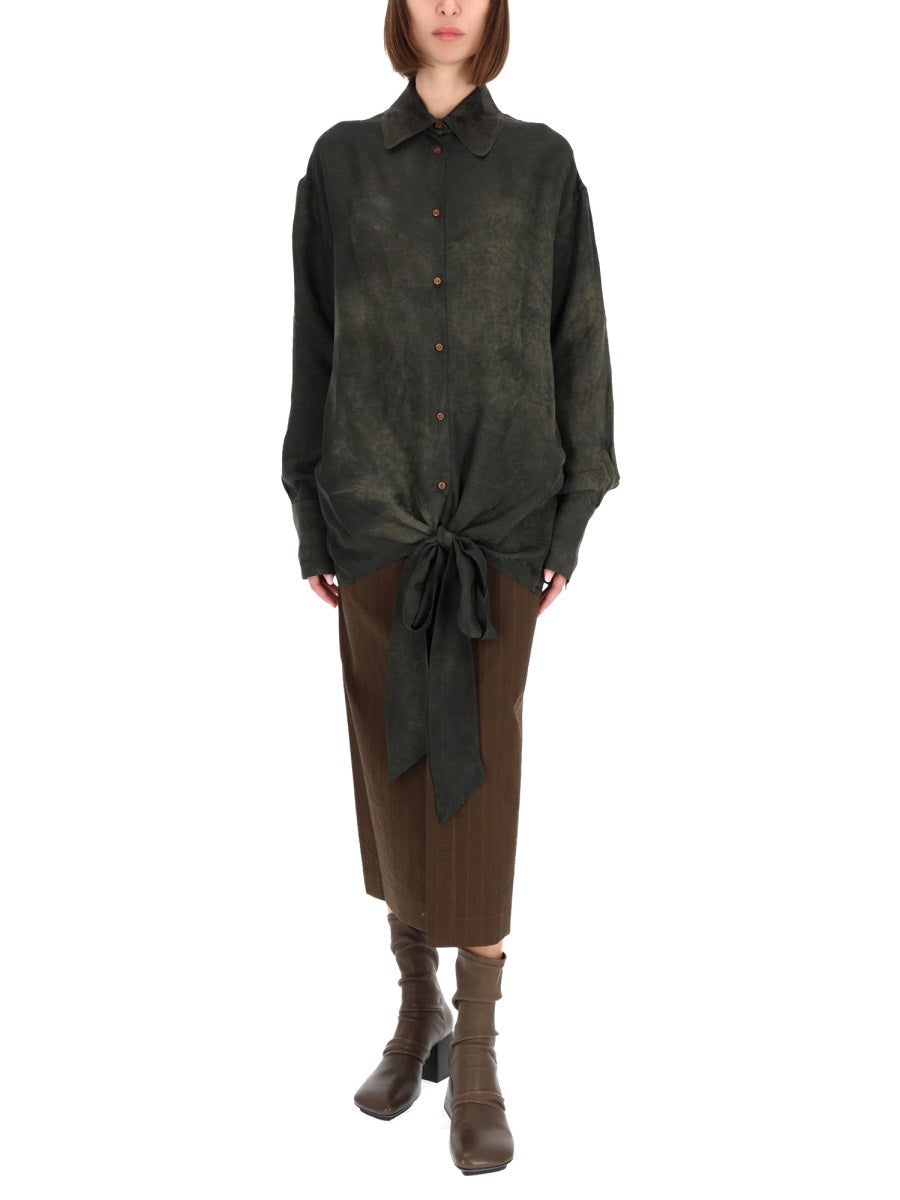 Uma Wang Tops - Green | Wanan Luxury