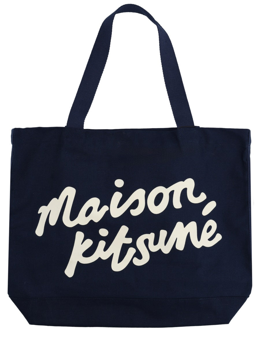 Maison Kitsuné Hand Bags - Blue | Wanan Luxury