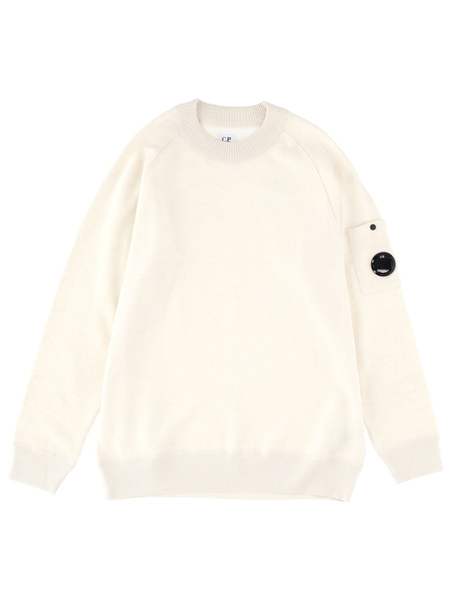 C.P. Company Sweaters - White | Wanan Luxury