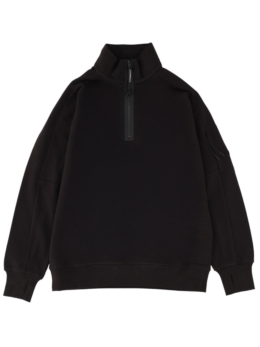 C.P. Company Sweatshirts - Black | Wanan Luxury