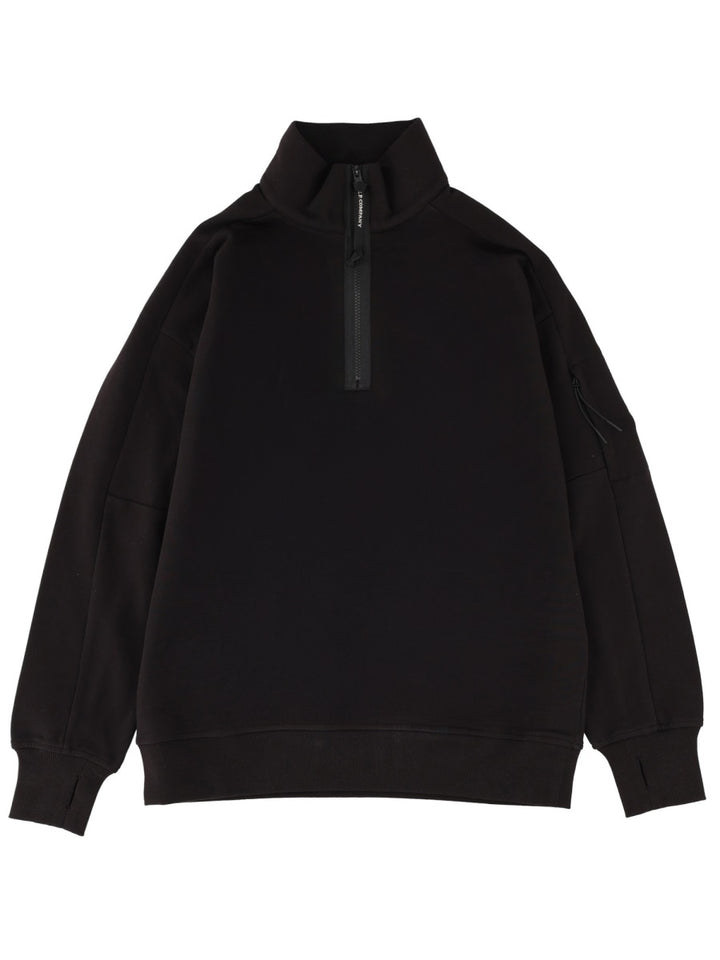 C.P. Company Sweatshirts - Black | Wanan Luxury