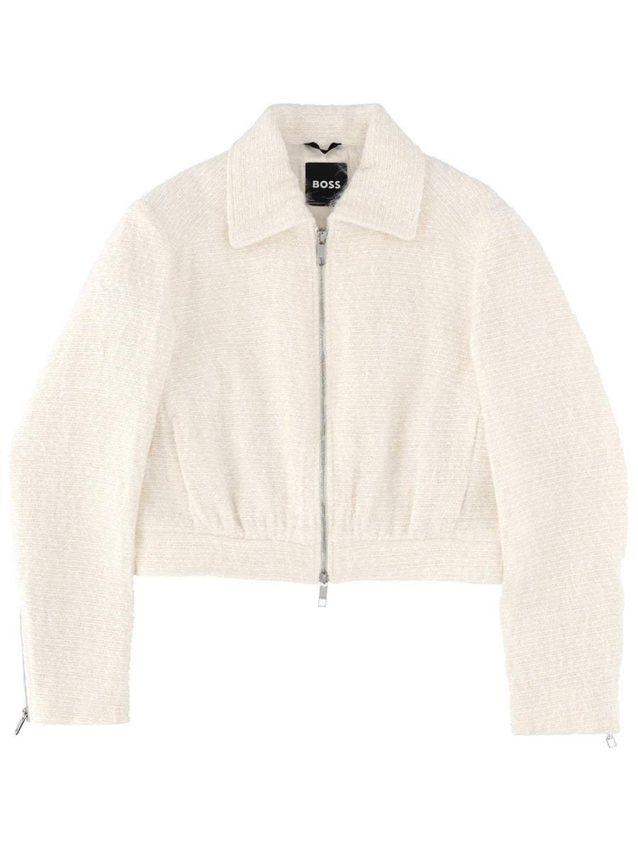 Boss Jackets - White | Wanan Luxury