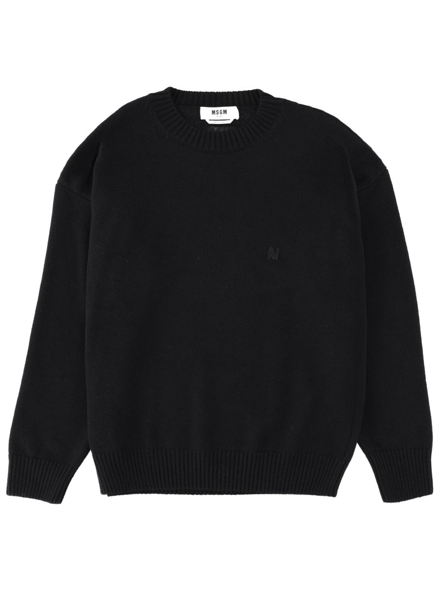 MSGM Sweaters - Black | Wanan Luxury