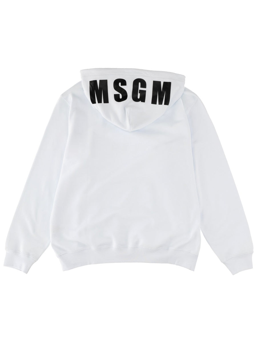 MSGM Sweatshirts - White | Wanan Luxury