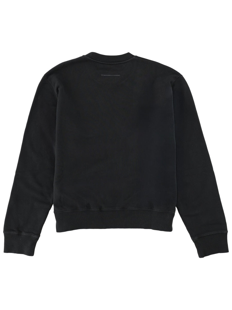 MM6 Maison Margiela Sweatshirts - Black | Wanan Luxury