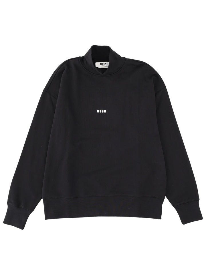 MSGM Sweatshirts - Black | Wanan Luxury