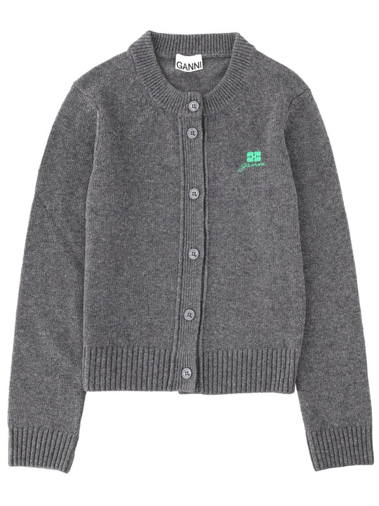 Cardigan With Logo