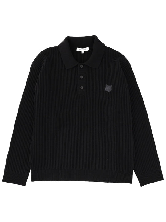 Long-Sleeved Polo Shirt