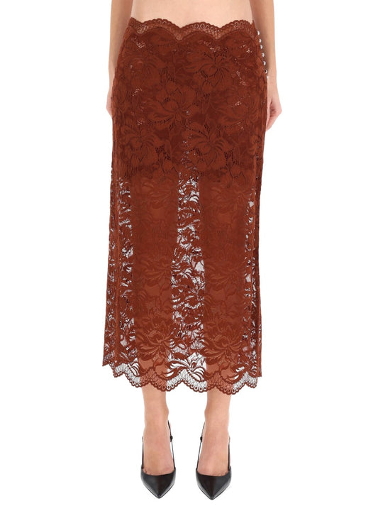 Lace Midi Skirt