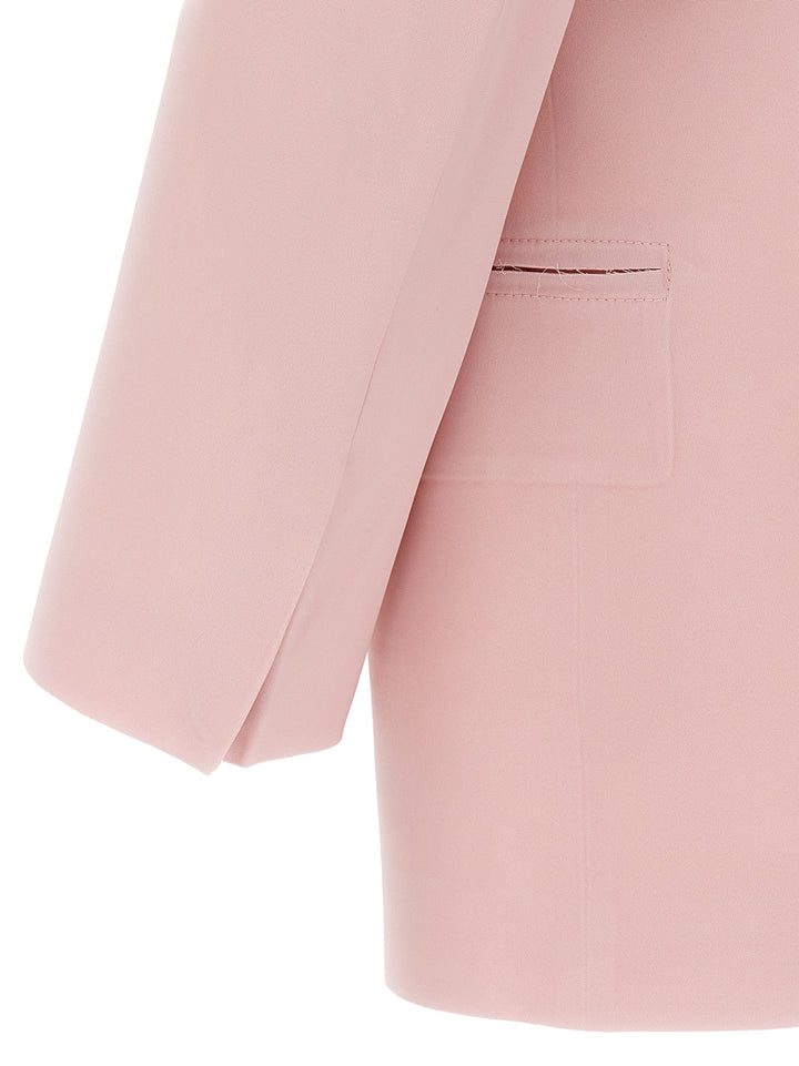 Victoria Beckham Single-Breasted Blazer Jacket BlazerS - Pink | ce6ea9eca6e67d1ed39215b7da8ac351e22117c8
