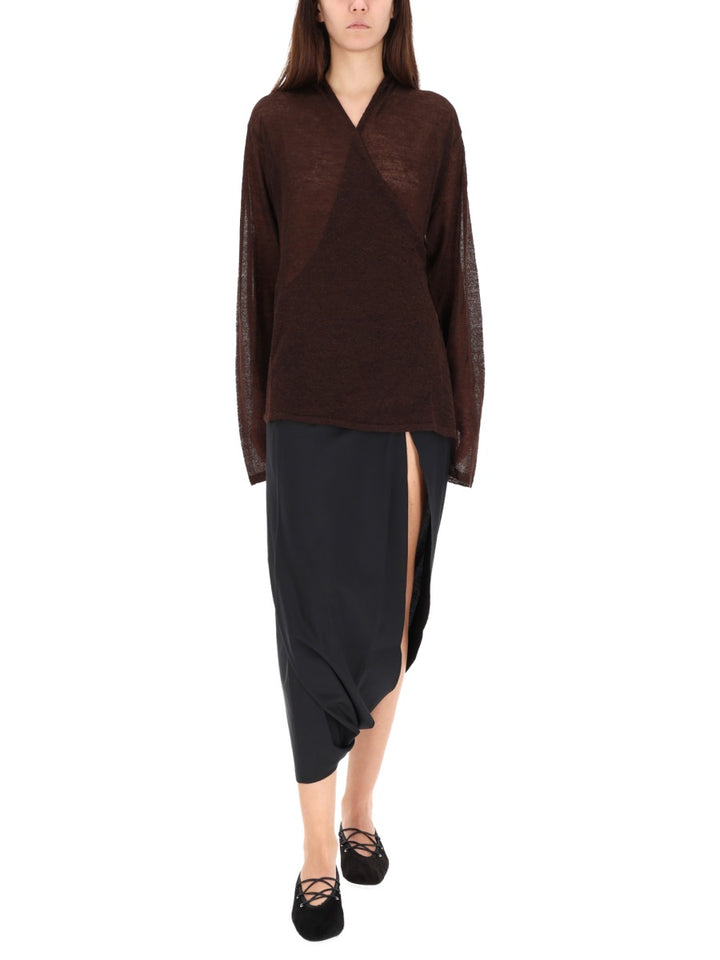 Paloma Wool Tops - Brown | Wanan Luxury