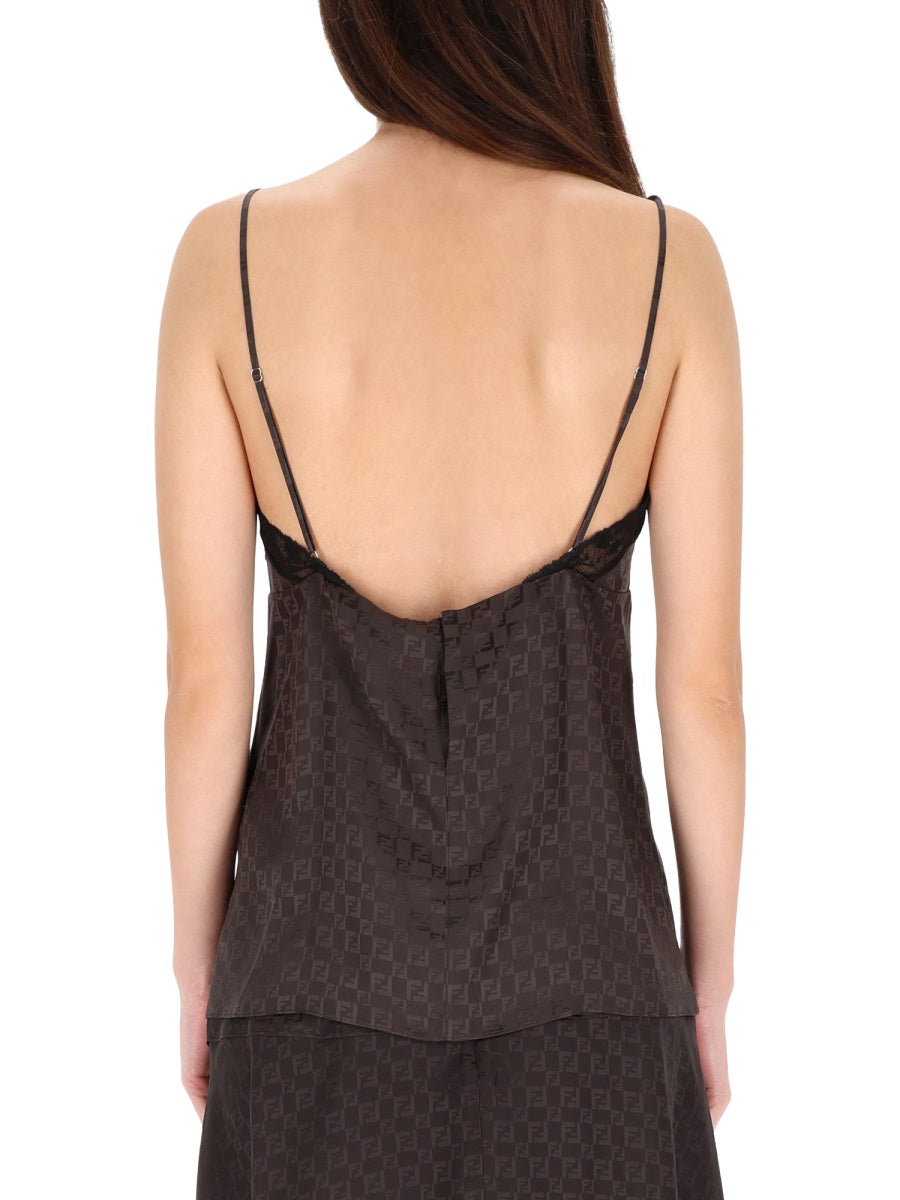 Fendi Tops - Brown | 565c6205591941a56355bfc06c953fc87821f9c3