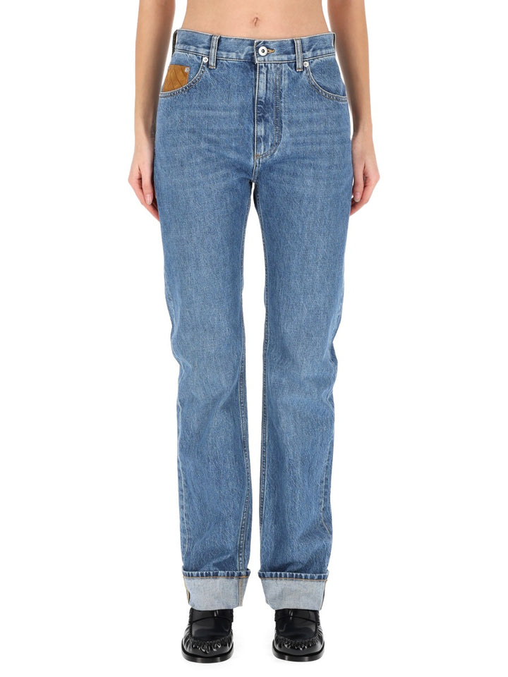 Bottega Veneta Pants - Blue | 67480a61377476ea3707057e212f8058efcd2477
