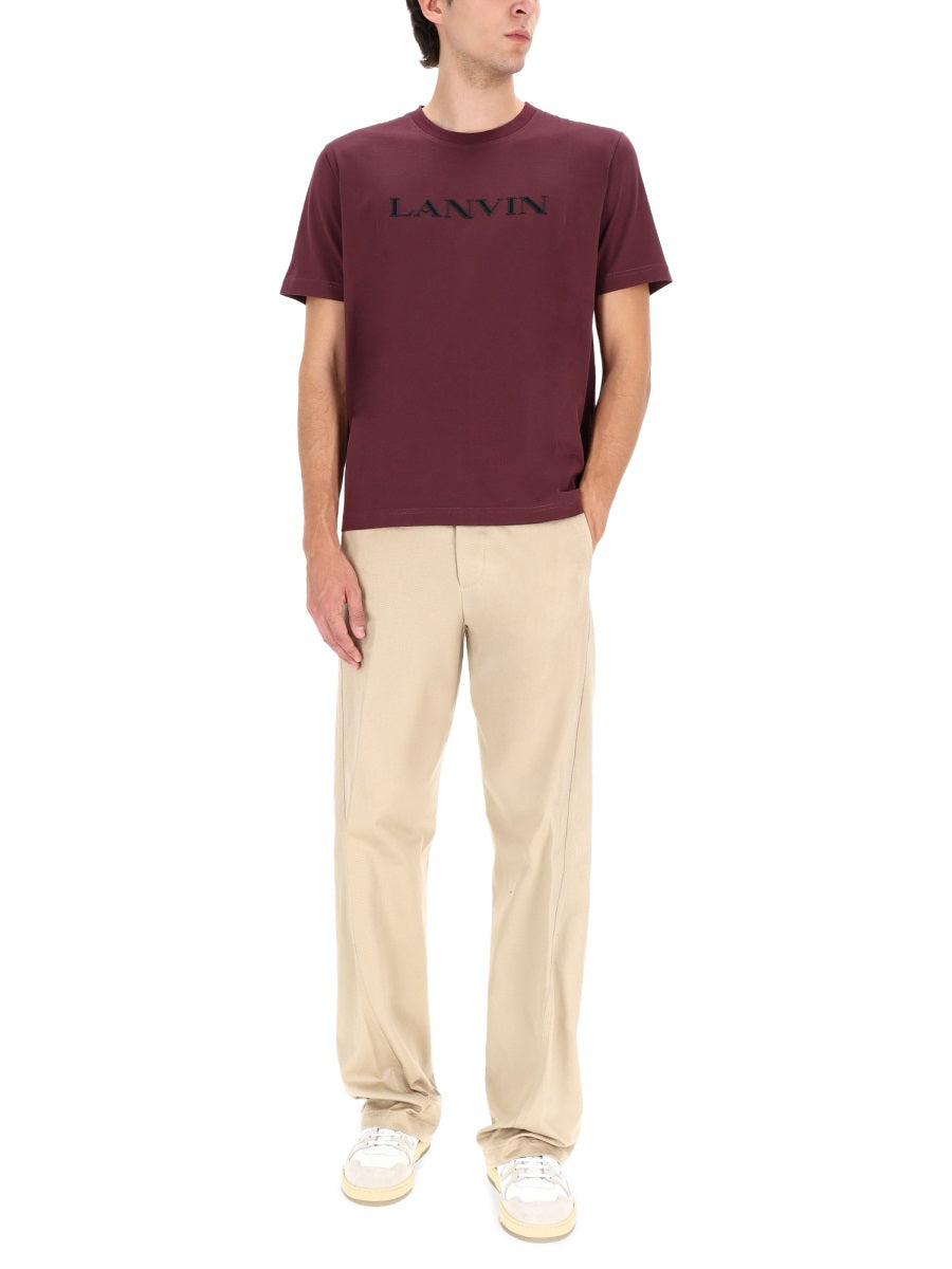 Lanvin T shirts - Burgundy | Wanan Luxury