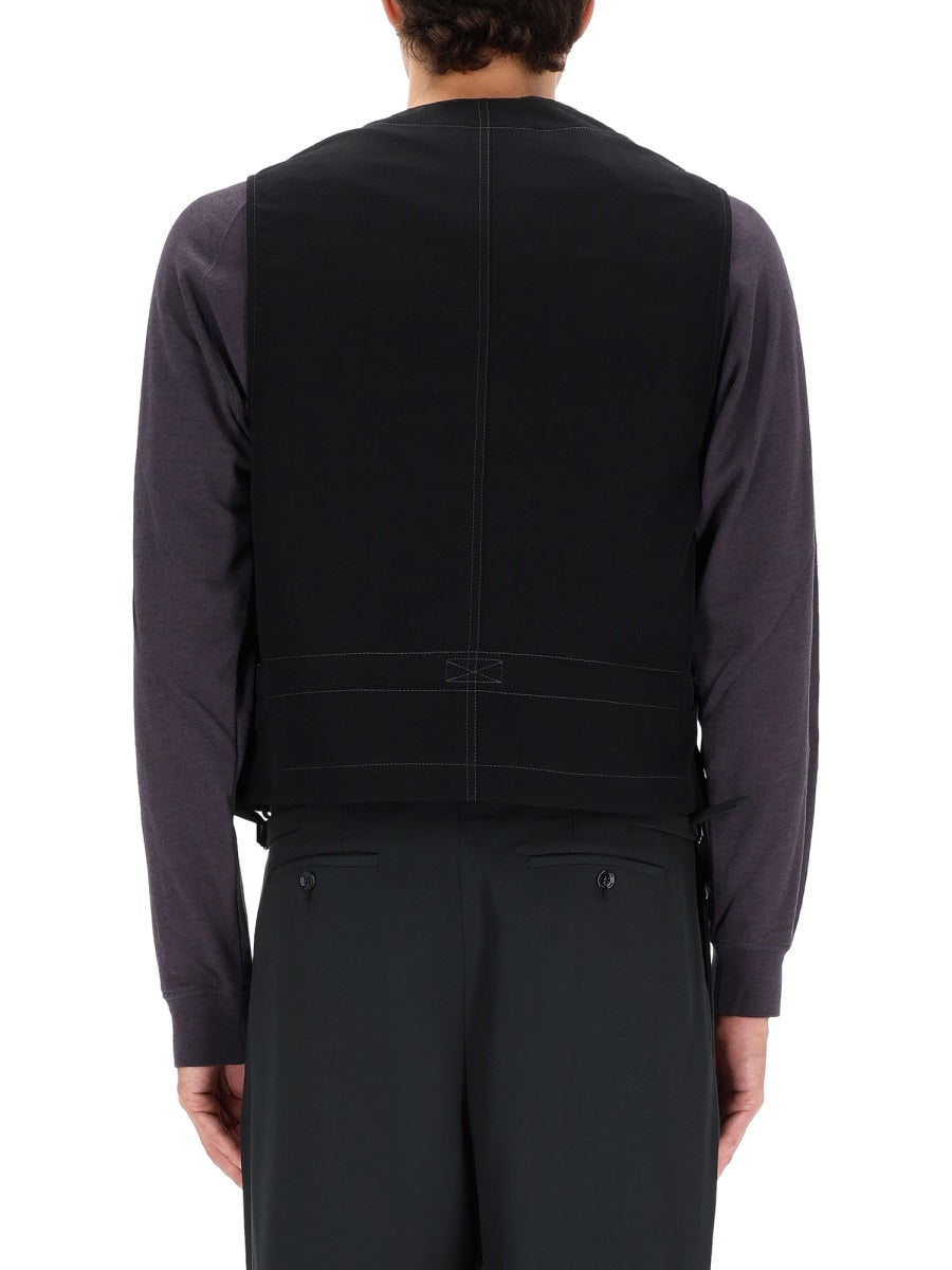 Lemaire Gilet - Black | Wanan Luxury
