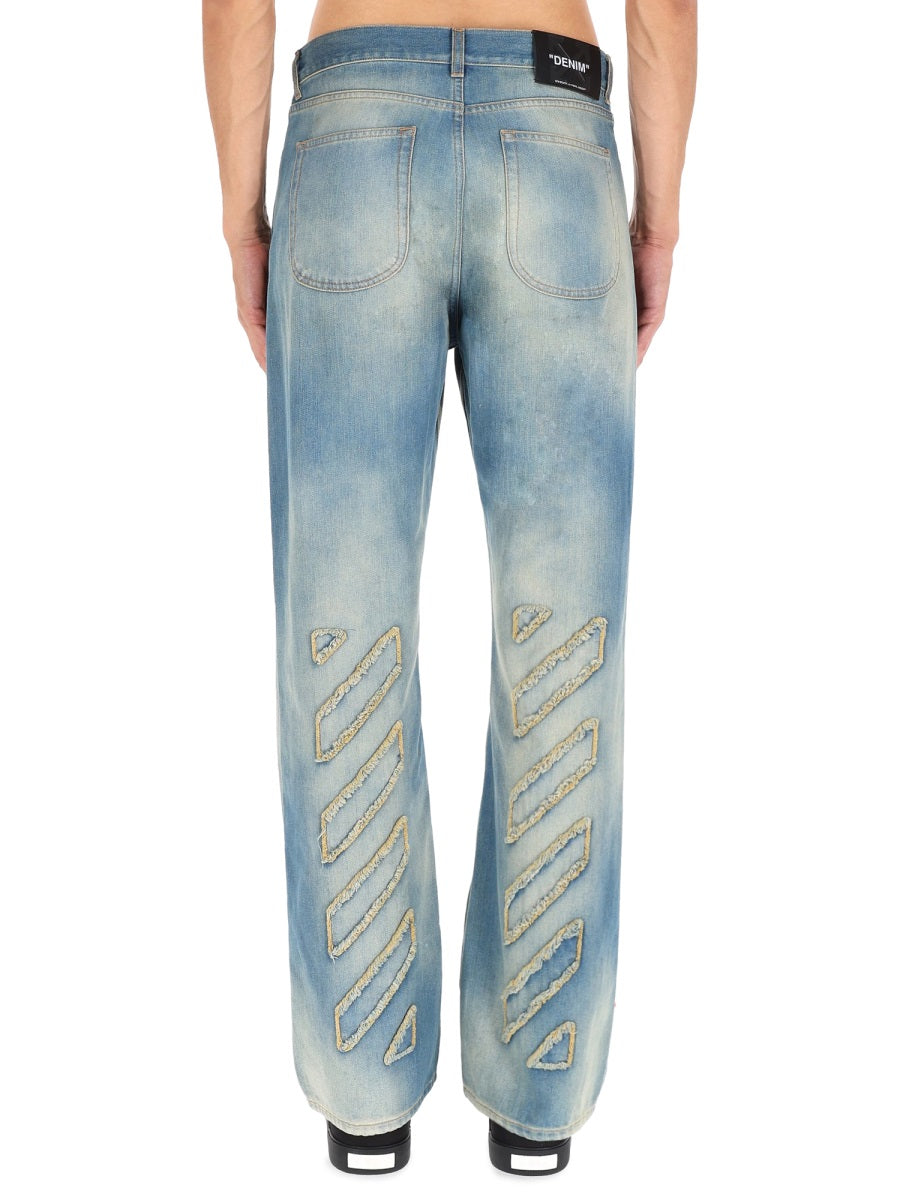 Off-White Denim - Blue | Wanan Luxury