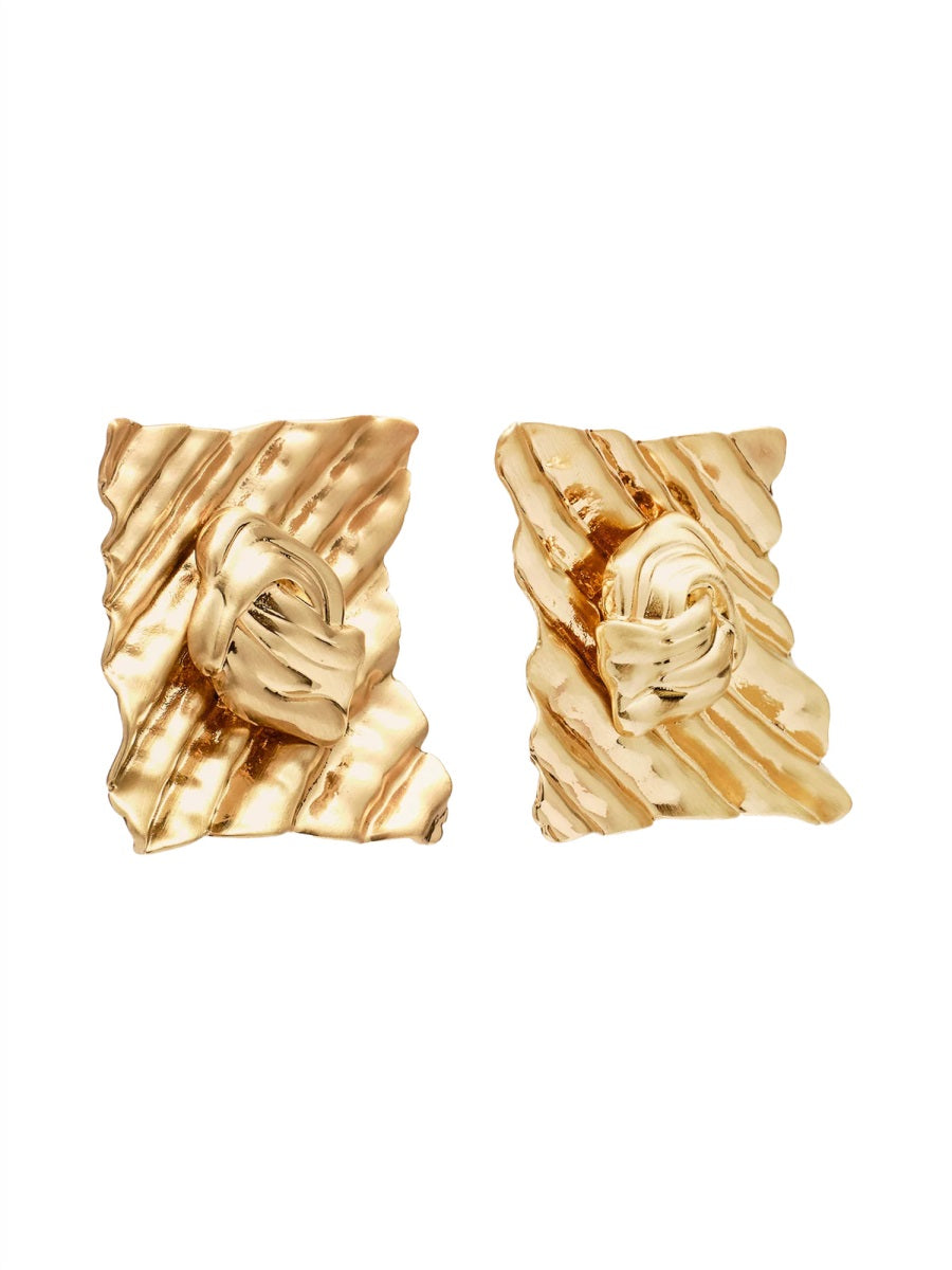 Cult Gaia Earrings - Gold | Wanan Luxury