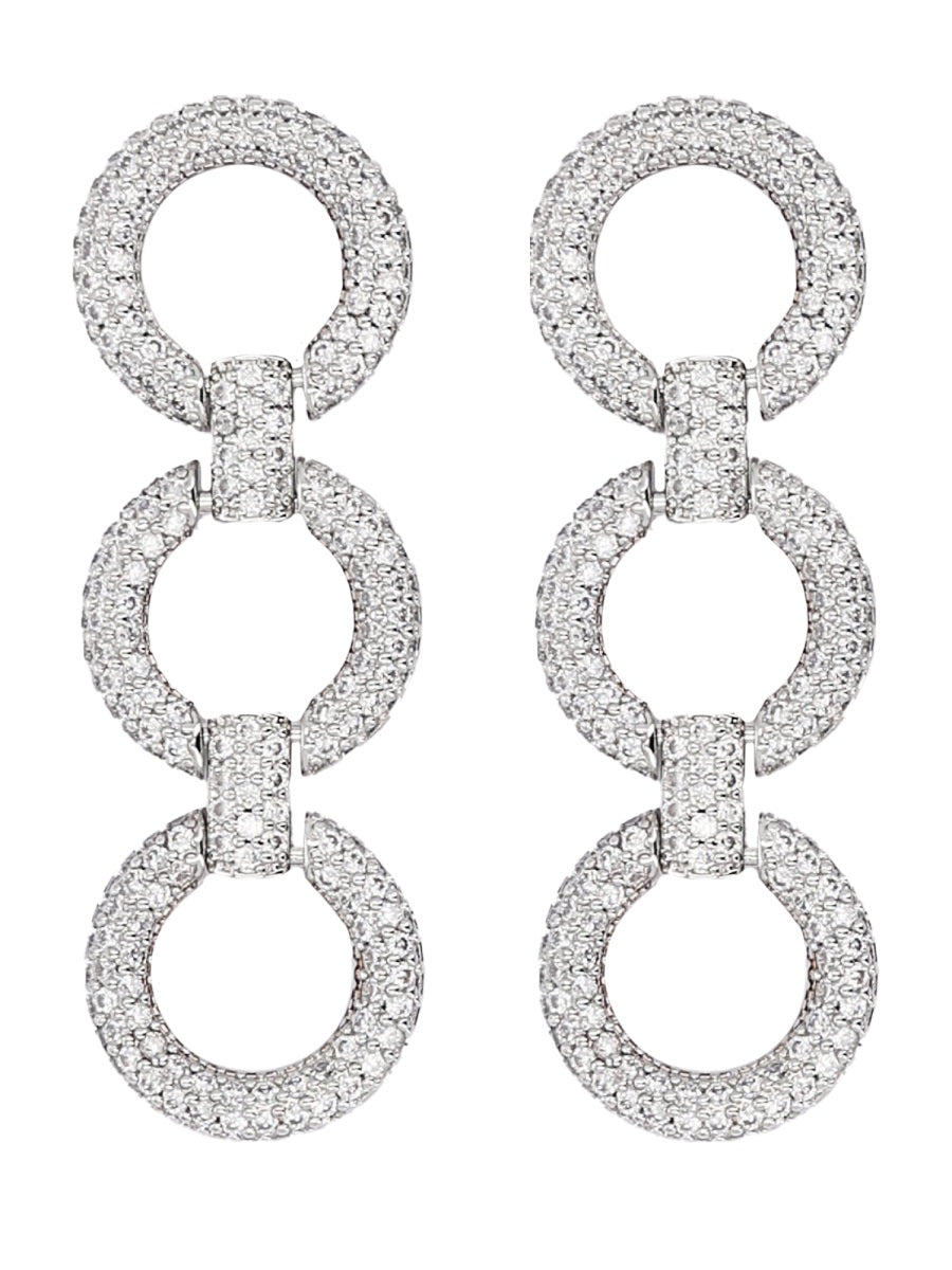 Self-Portrait Earrings - Silver | Wanan Luxury