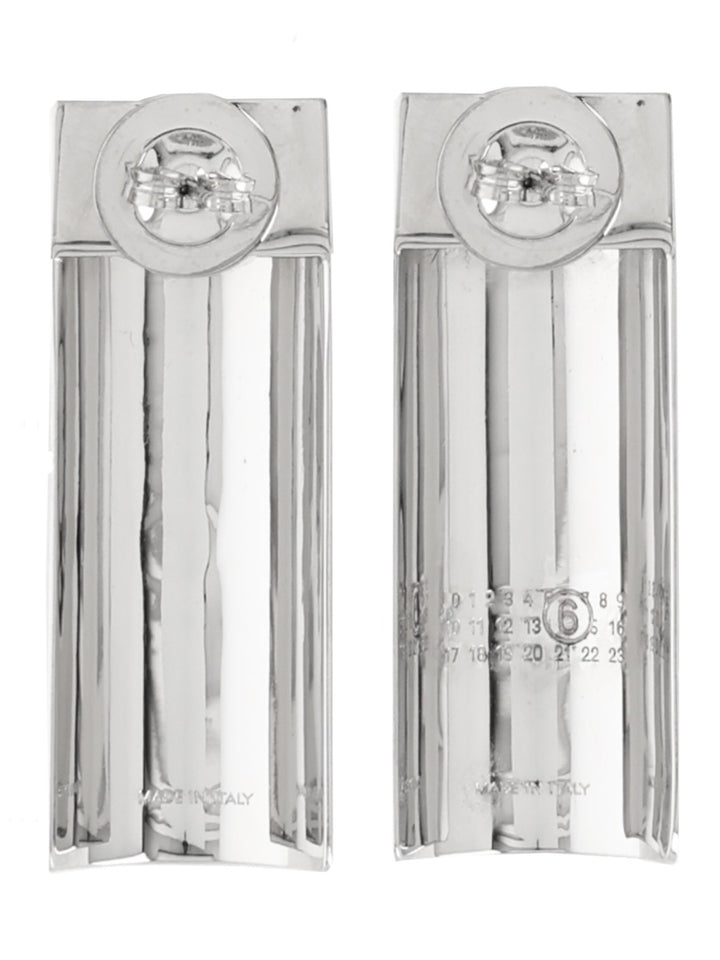 MM6 Maison Margiela Earrings - Silver | Wanan Luxury