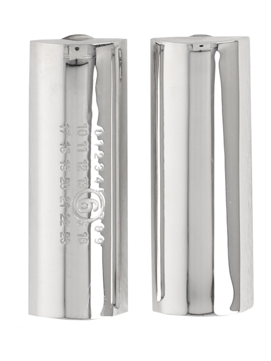MM6 Maison Margiela Earrings - Silver | Wanan Luxury