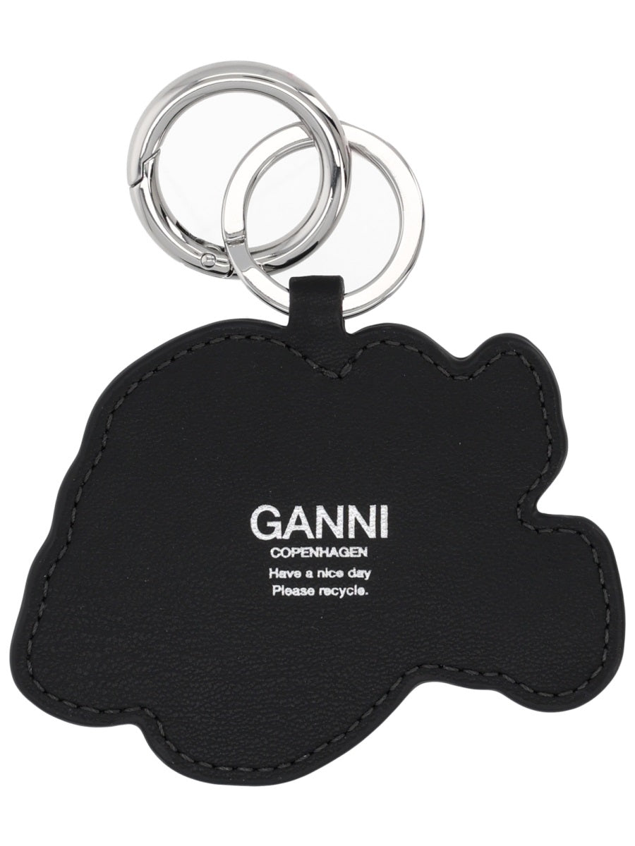 Ganni Keychains - Light Blue | Wanan Luxury