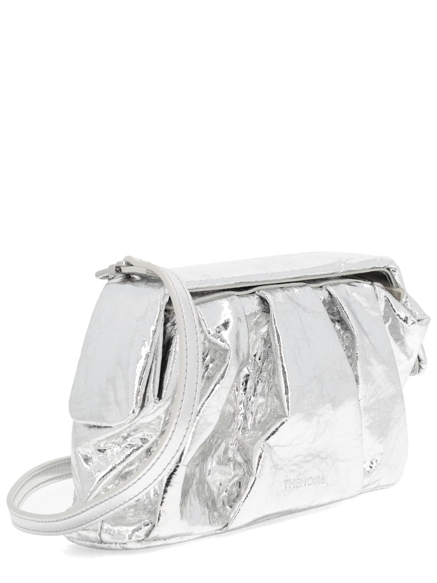 Themoirè Hand Bags - Silver | Wanan Luxury