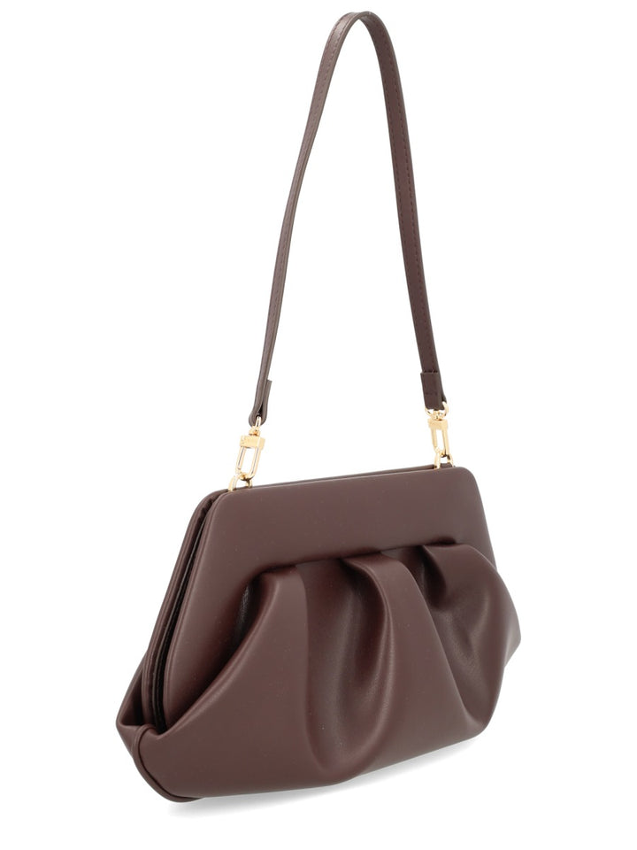 Themoirè Shoulder Bags - Brown | Wanan Luxury