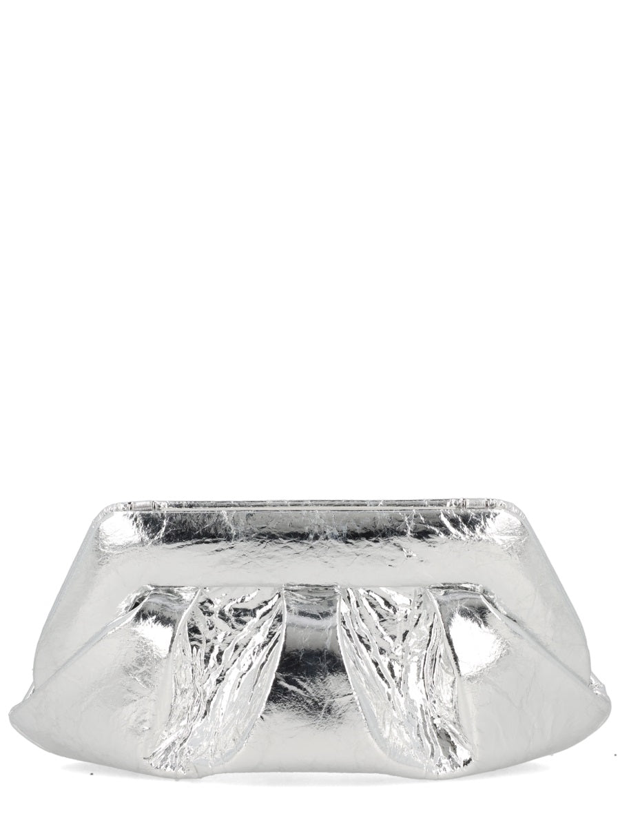 Themoirè Shoulder Bags - Silver | Wanan Luxury