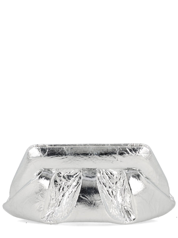 Themoirè Shoulder Bags - Silver | Wanan Luxury