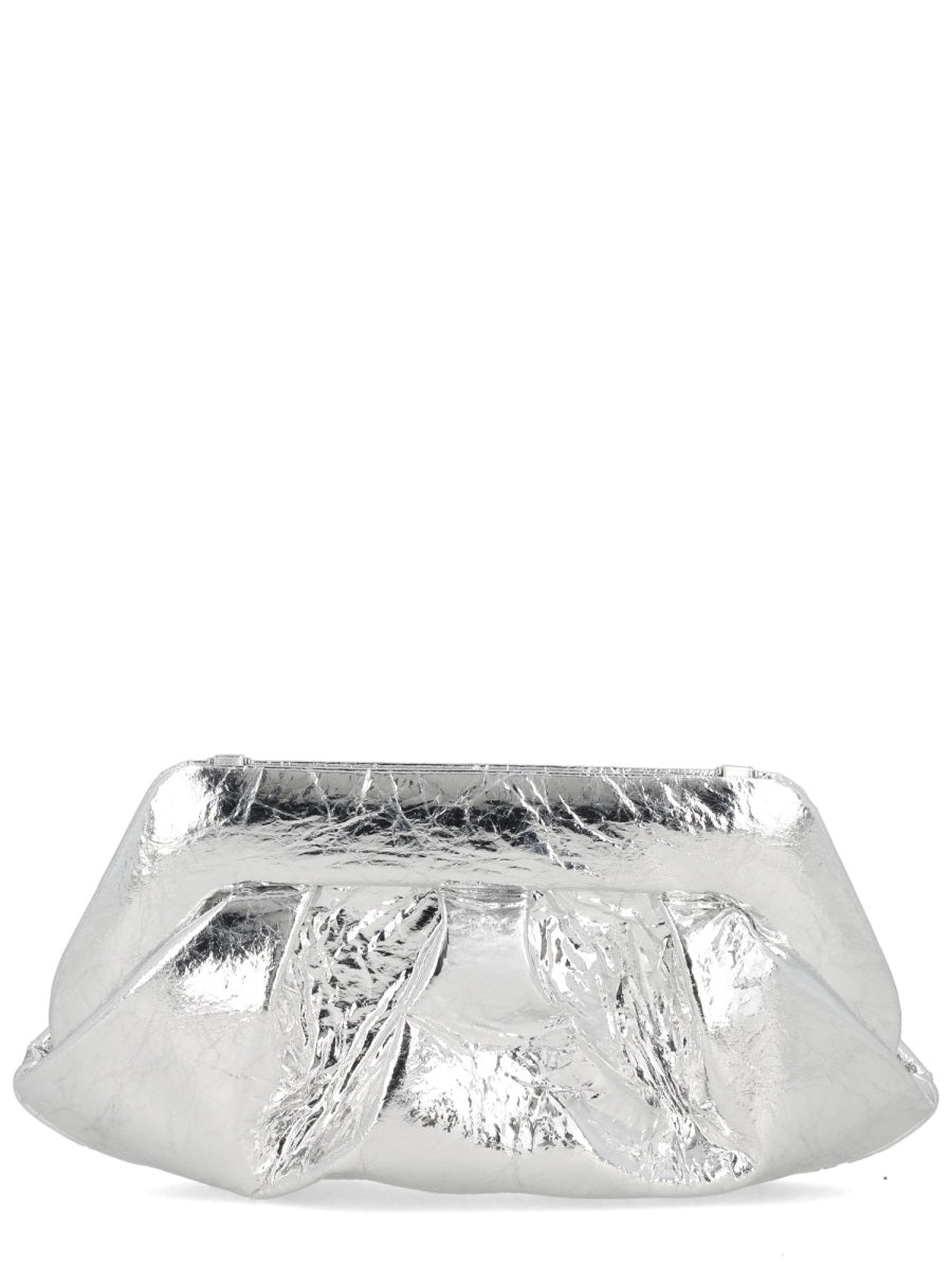 Themoirè Shoulder Bags - Silver | Wanan Luxury