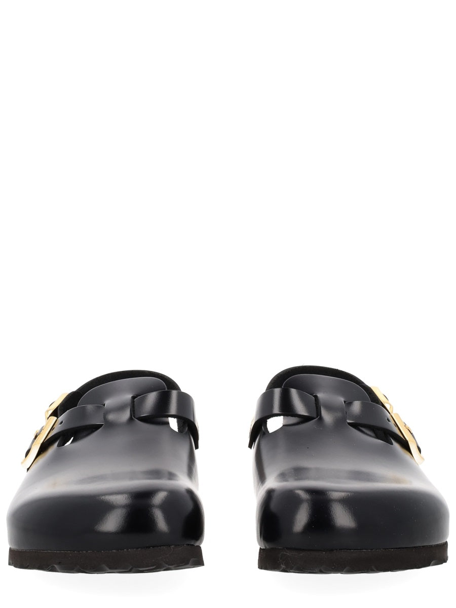 Birkenstock Flat Shoes - Black | Wanan Luxury