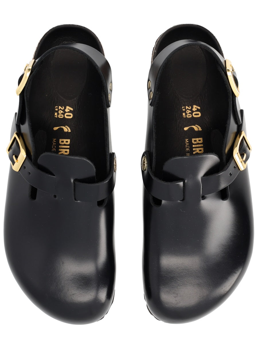 Birkenstock Flat Shoes - Black | Wanan Luxury