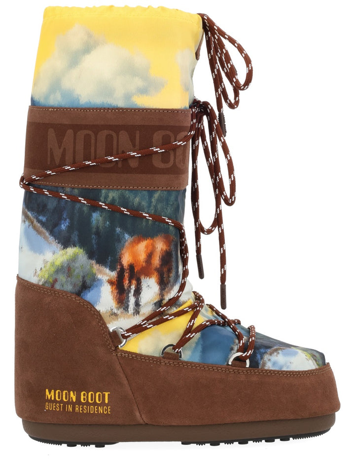 MOON BOOT PER GUEST IN RESIDENCE Boots - Brown | Wanan Luxury