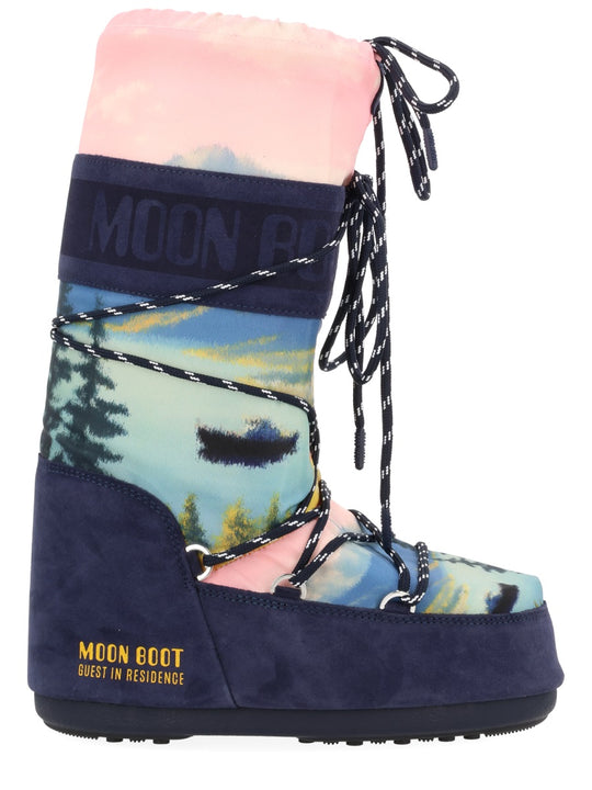 "Moon Boot X Guest In Residence" Boot