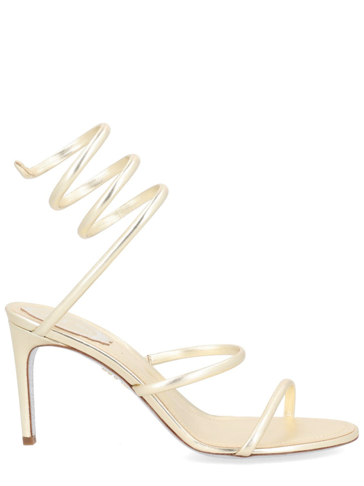 Rene Caovilla HEELS - Gold | 5ed713cb7312d0cd4c4663d3edd081d17ae9c8c8