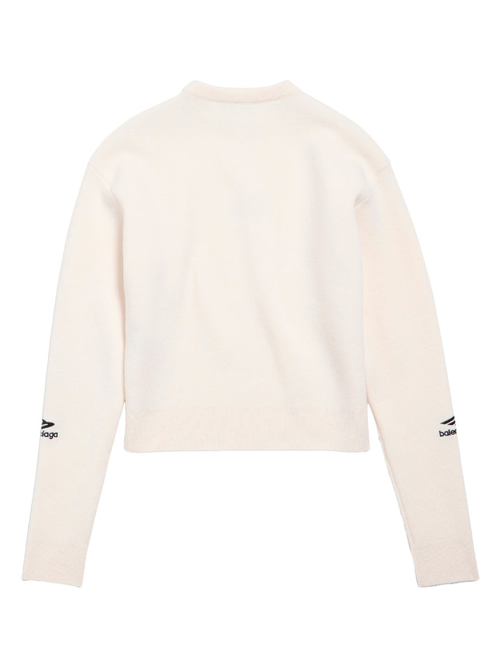 Balenciaga Pullover - White | 1ae10056343d588c559bc96d63f4a8f8743b3444