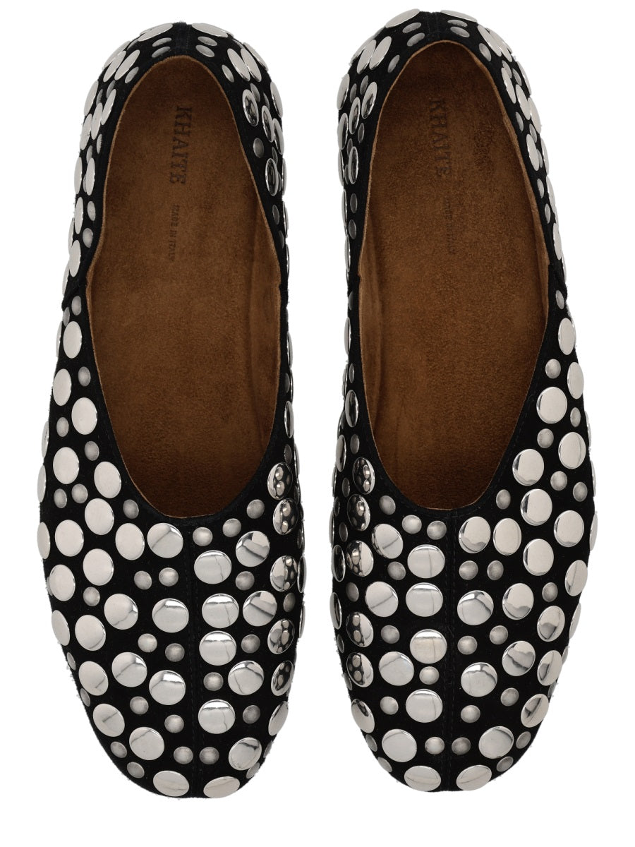 Khaite Flat Shoes - Black | Wanan Luxury