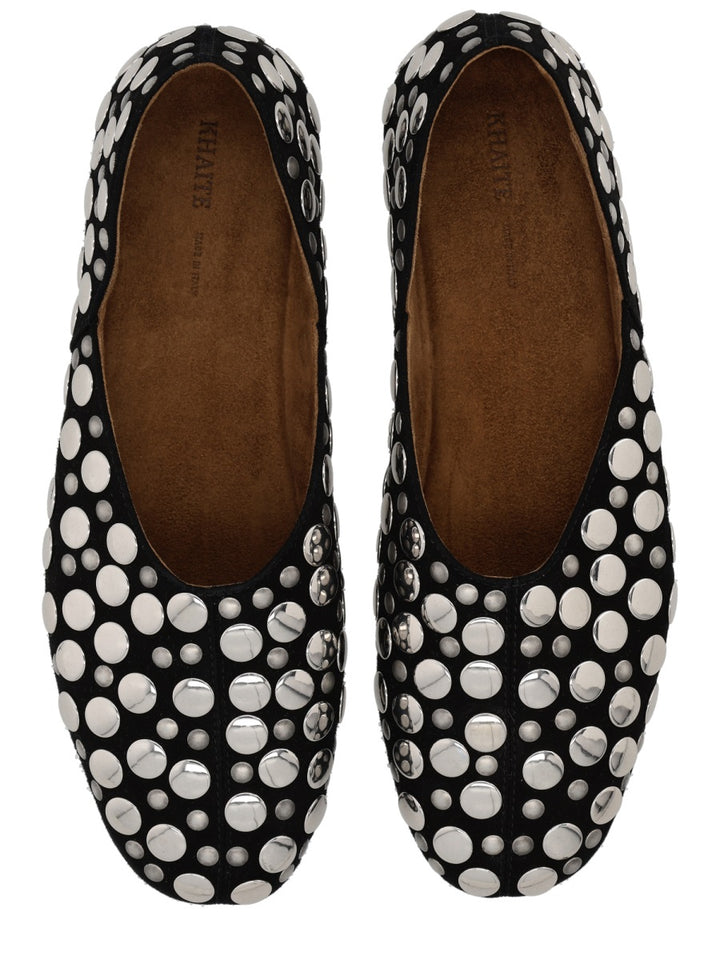 Khaite Flat Shoes - Black | Wanan Luxury