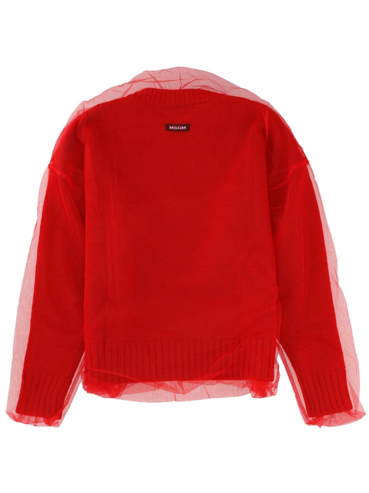MSGM Sweaters - Red | Wanan Luxury