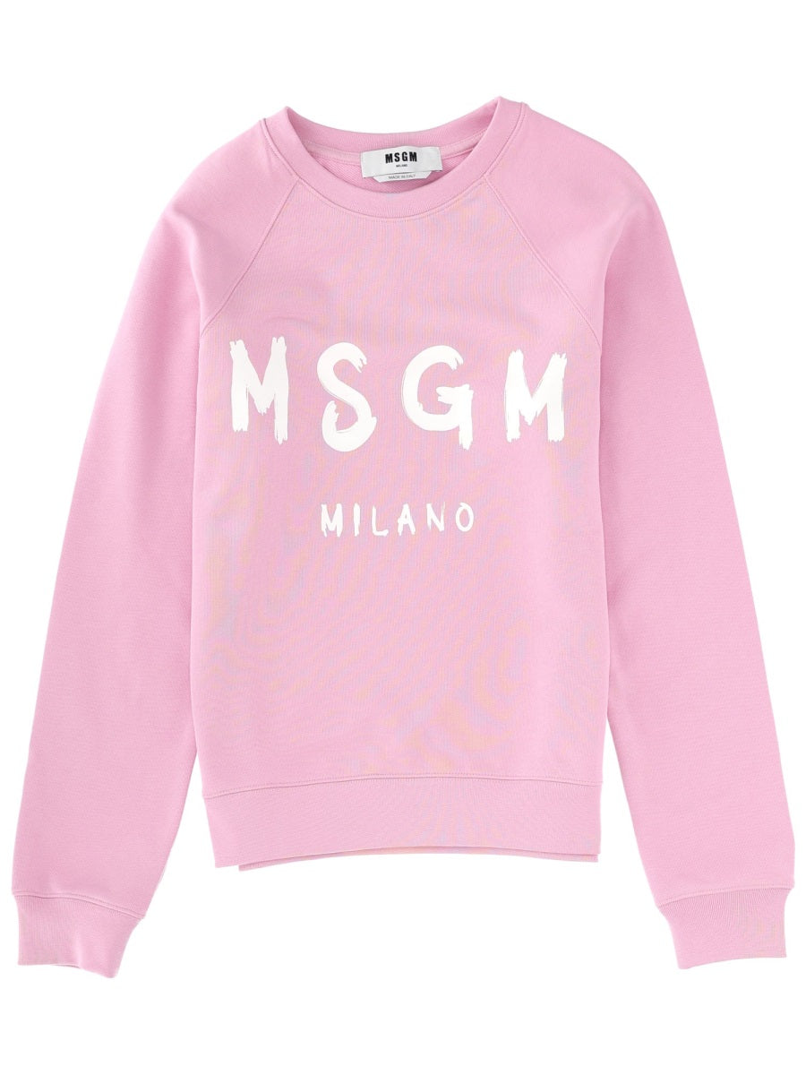 MSGM Sweatshirts - Pink | Wanan Luxury