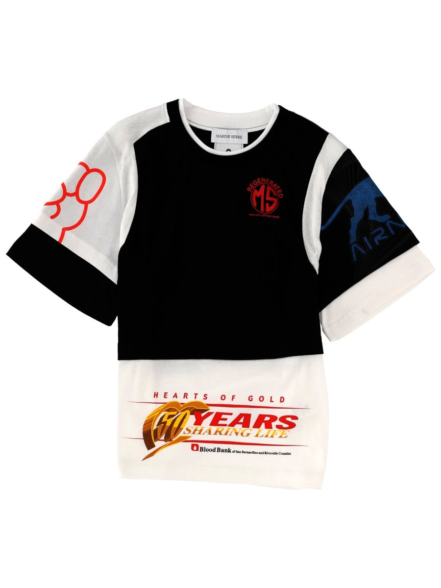 Marine Serre T shirts - White | Wanan Luxury