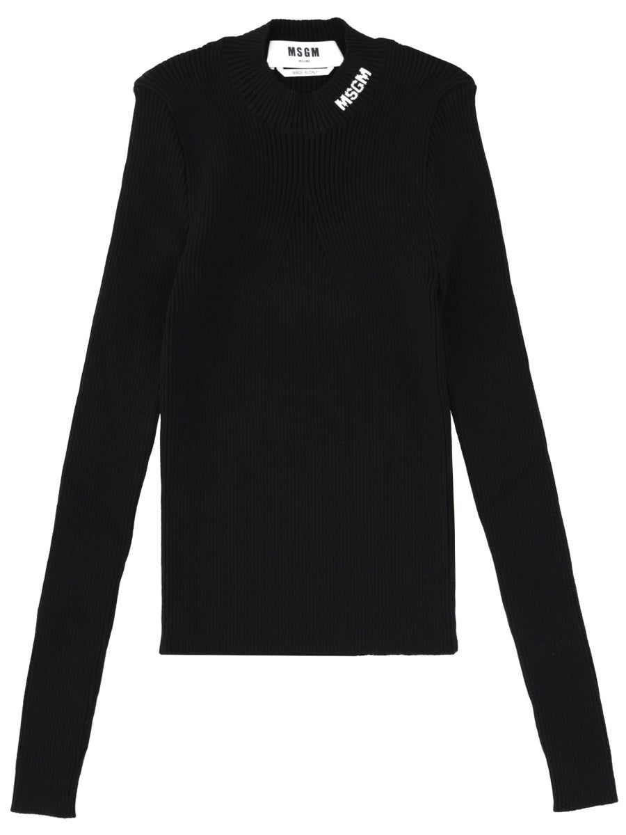 MSGM Sweaters - Black | Wanan Luxury