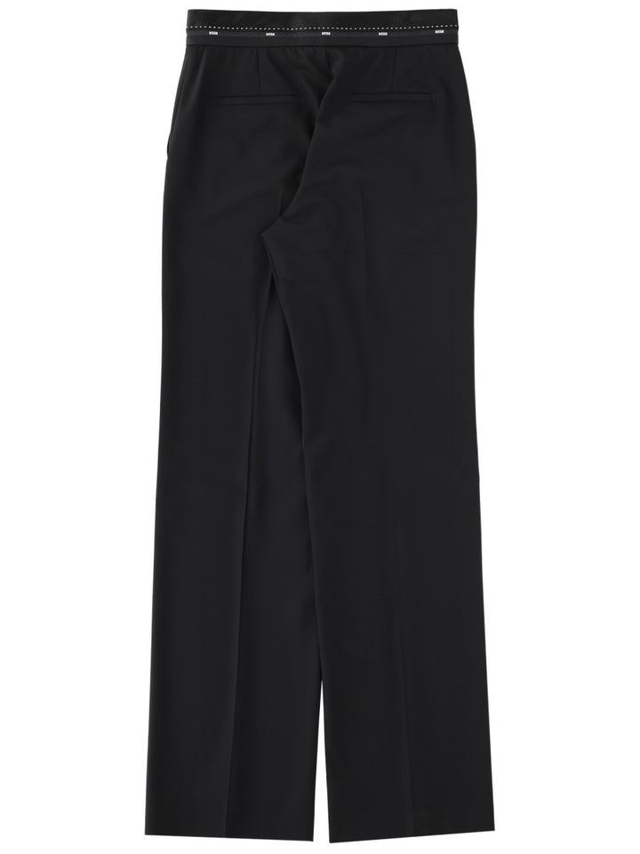MSGM Pants - Black | Wanan Luxury