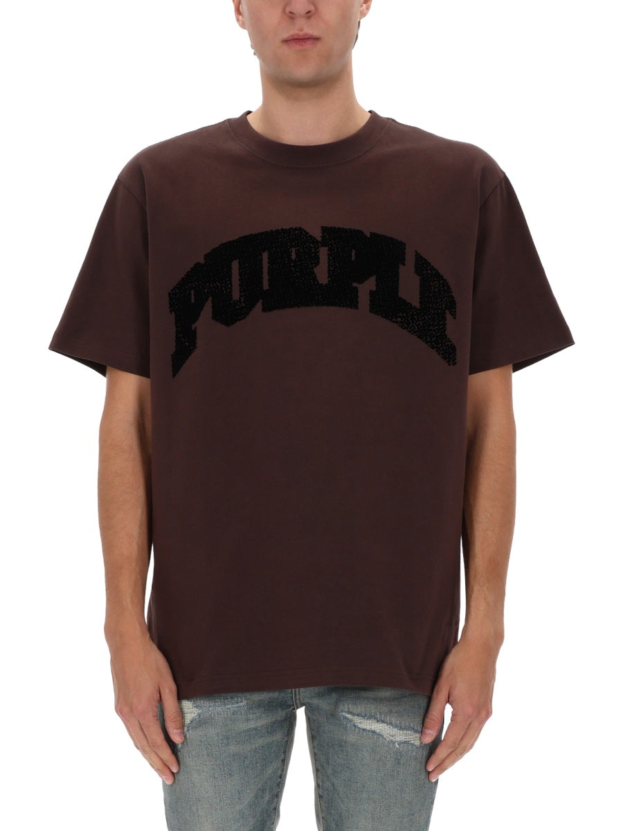 Purple Brand T shirts - Brown | 1e67de8f1e1f3ed97b35bdd729943fd770e2170f