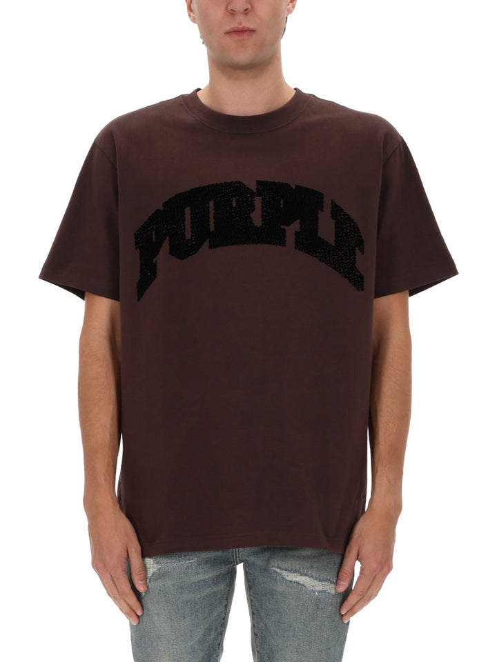 Purple Brand T shirts - Brown | 1e67de8f1e1f3ed97b35bdd729943fd770e2170f